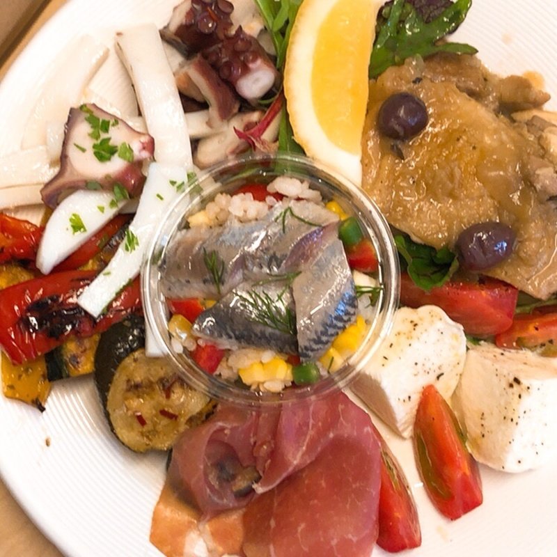 前菜盛り合わせ(pizza juicy)