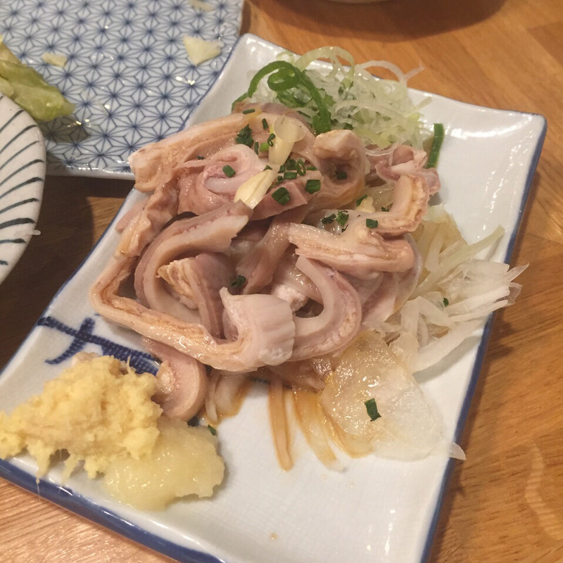 ガツ刺し(大鶴見食堂)