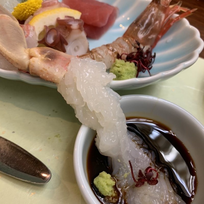 蟹刺身(芦屋荘 )