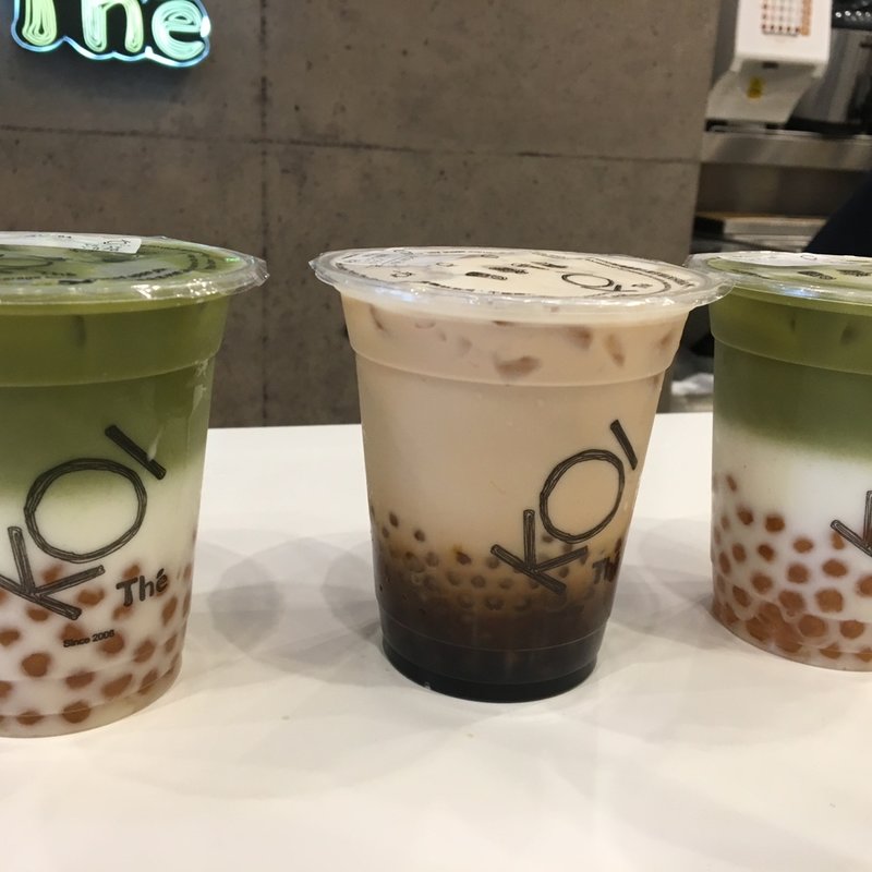 黒糖ミルクティー　タピオカ(KOI the)