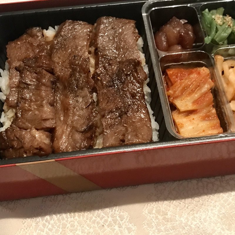 カルビ弁当(叙々苑 駒沢公園店)