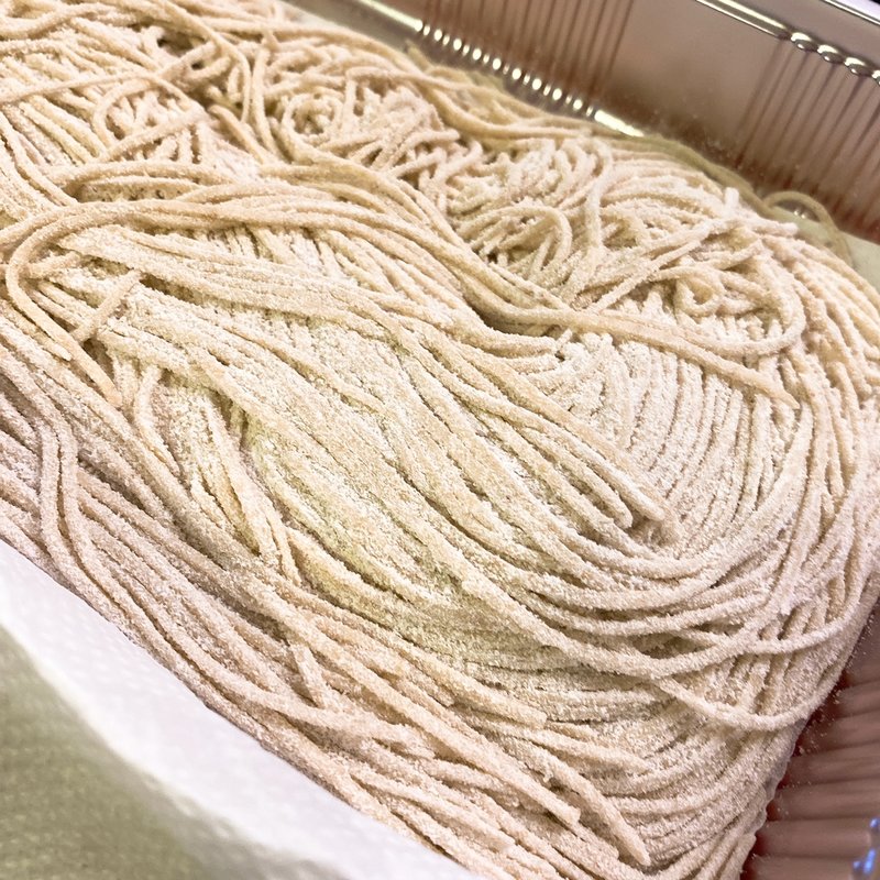 生蕎麦（テイクアウト）1人前(手打ち蕎麦 吉)