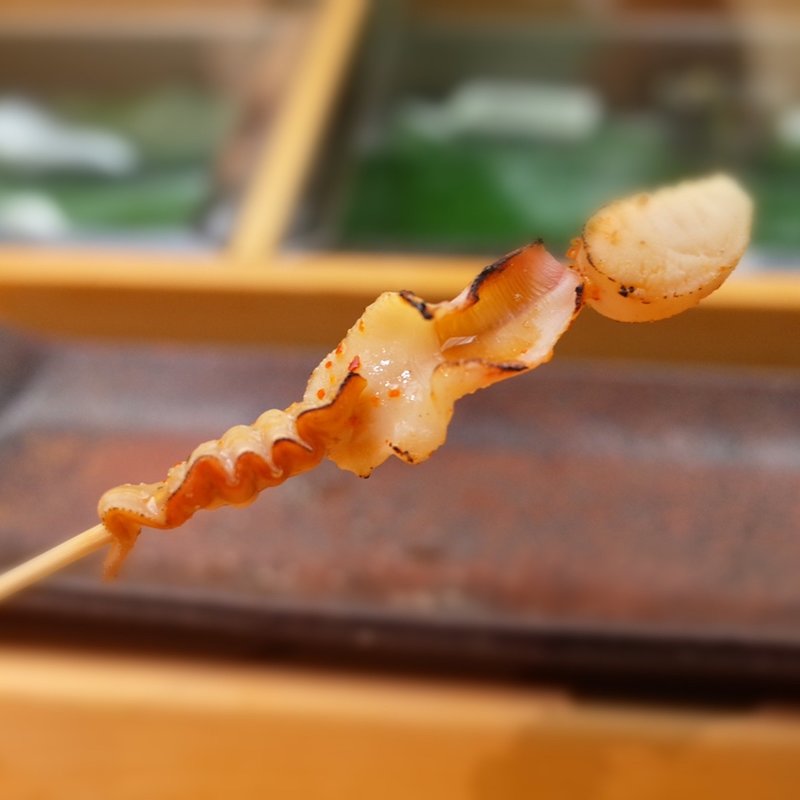 北寄のもつ焼き(すし匠)