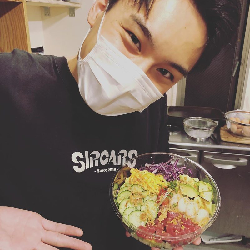 エッグ&シュリンプ丼(サーカス)