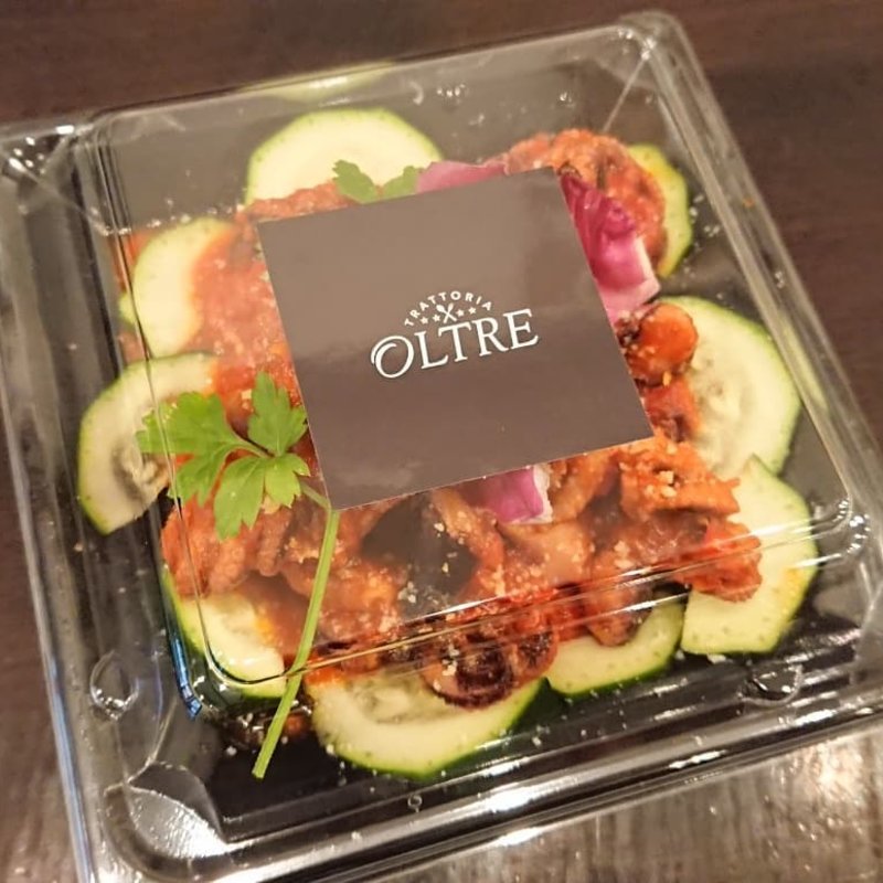 イイダコのトマト煮(トラットリア　オルトレ )