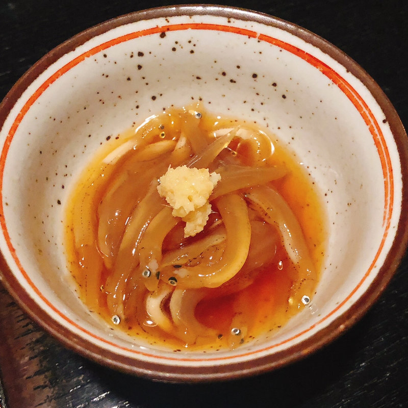 白魚の沖漬け(月亭 新宿本店)