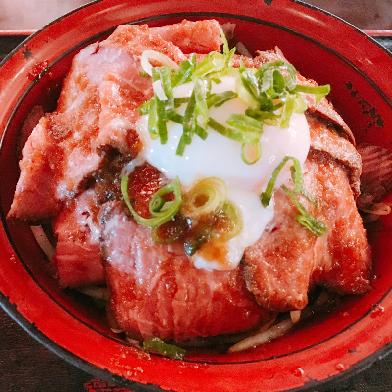 ローストビーフ丼(東京お台場 大江戸温泉物語)