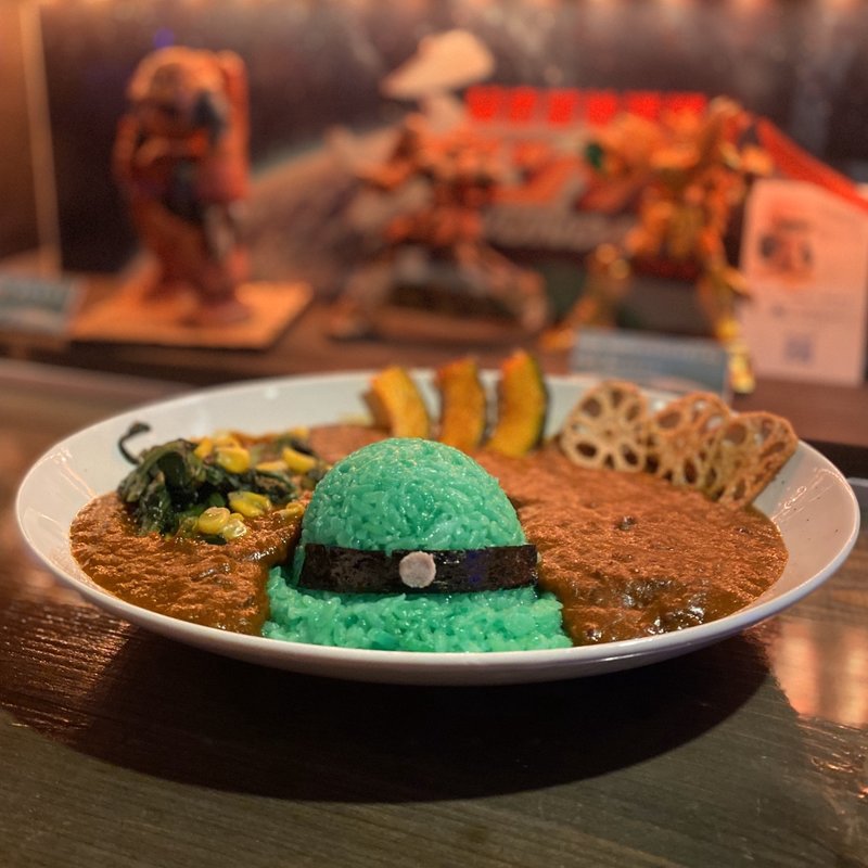 ワンダム特製！量産型ザクカレー(秘密基地酒場 ワンダム)