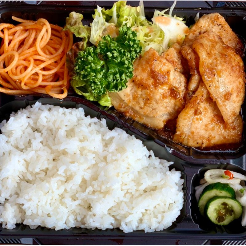 豚ロース生姜焼き弁当(キッチンハウス かや)