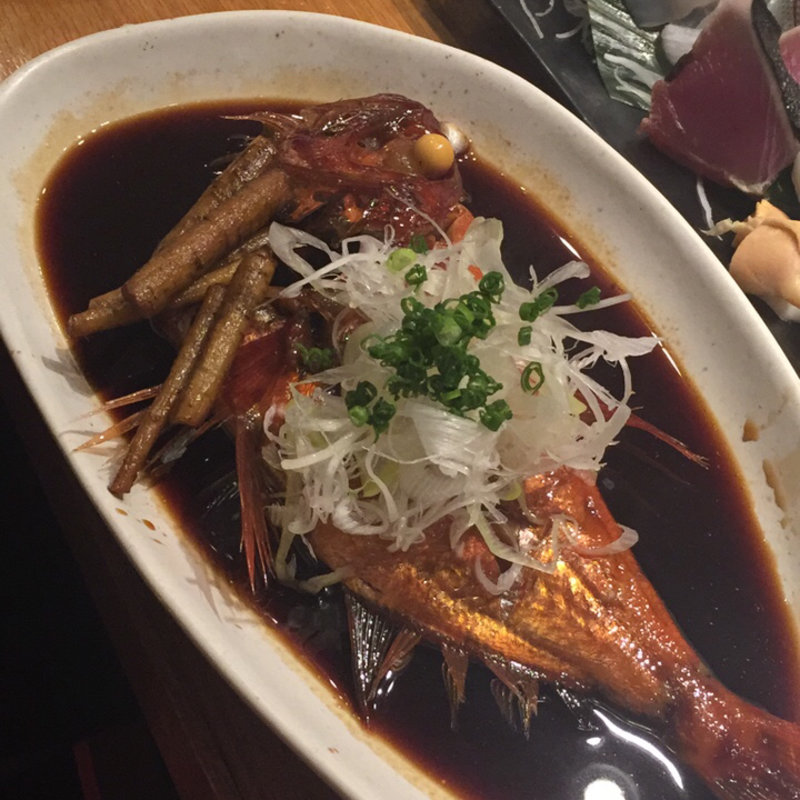 キンキの煮付け(こけら)