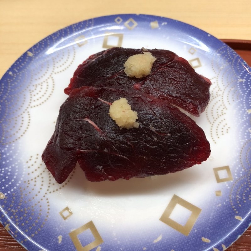 くじら握り(うまい鮨勘 熱海支店)