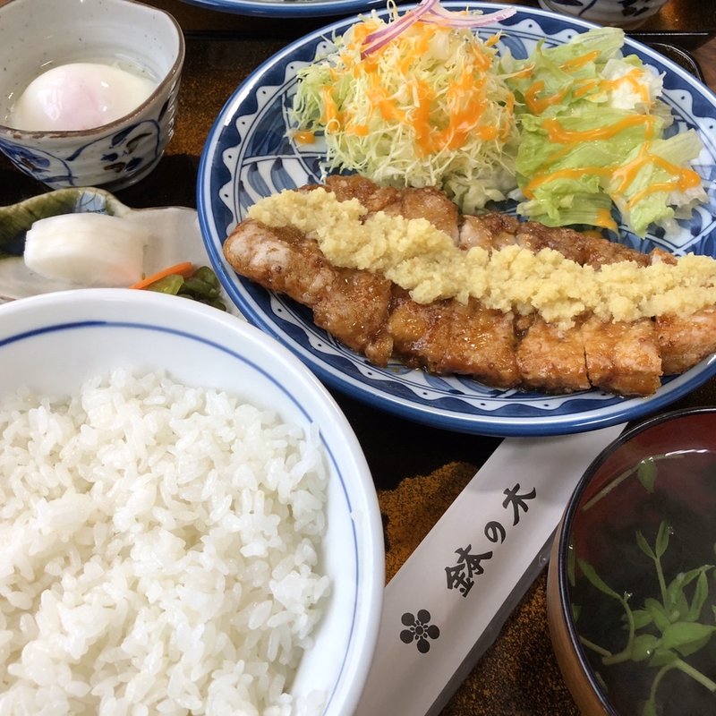 生姜焼き定食(鉢の木 )