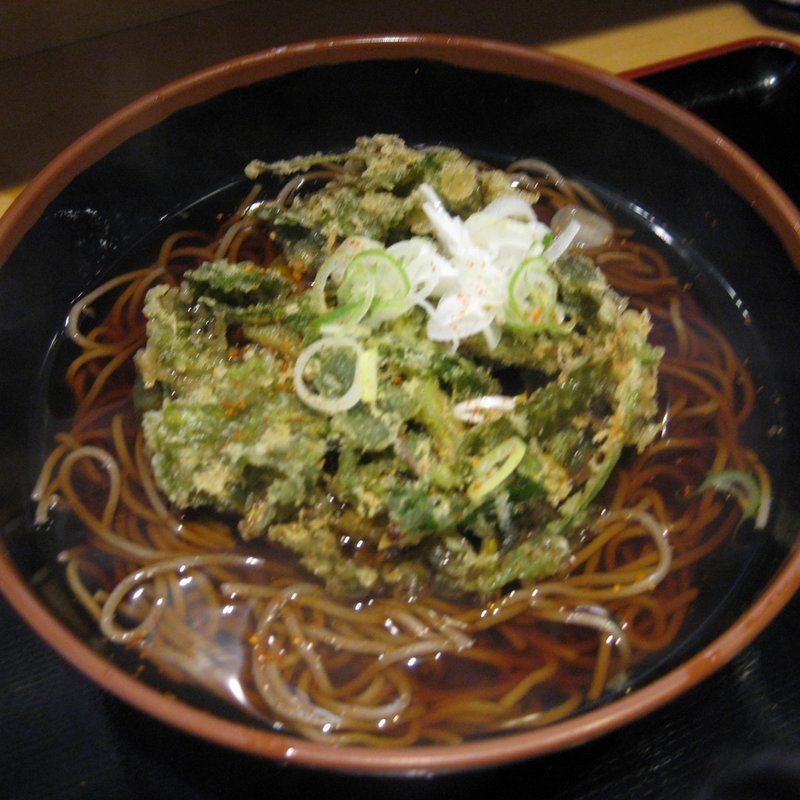 よもぎそば(よもだそば 日本橋店)