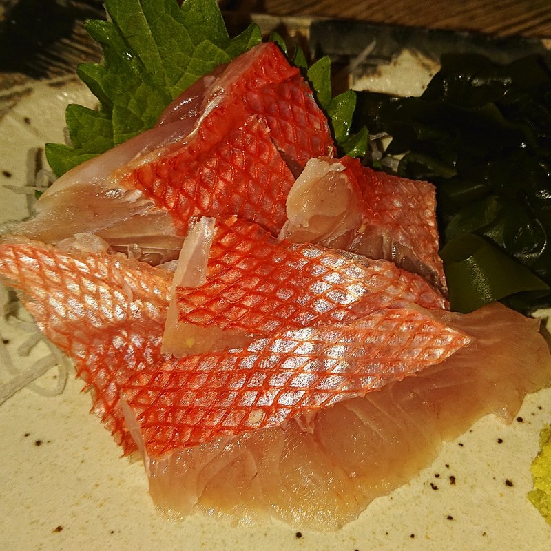 金目鯛の刺身(武屋食堂 広瀬通り店 )