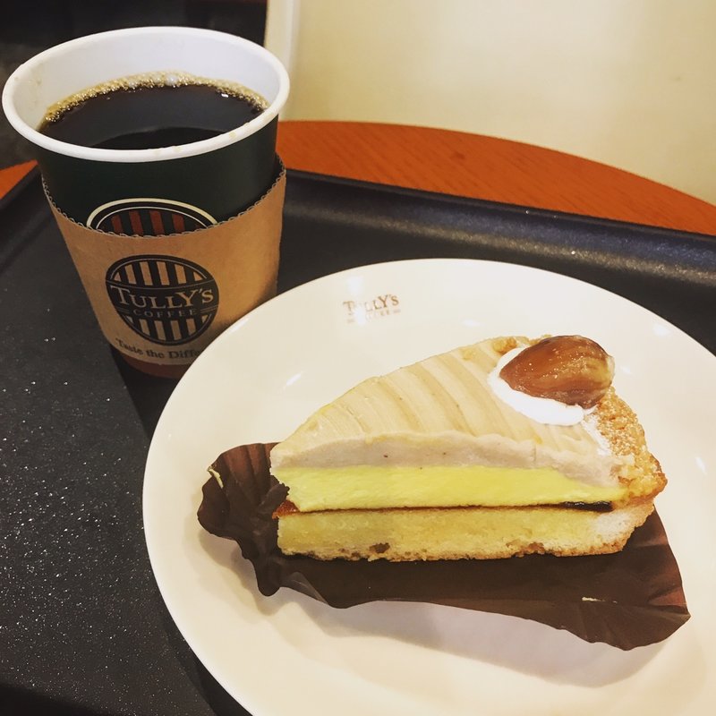 モンブランプディングタルト(タリーズコーヒー 上野広小路店)