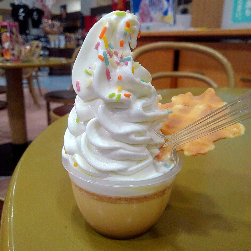 プリンアラモード(栗駒フーズ 秋田ふるさと村)