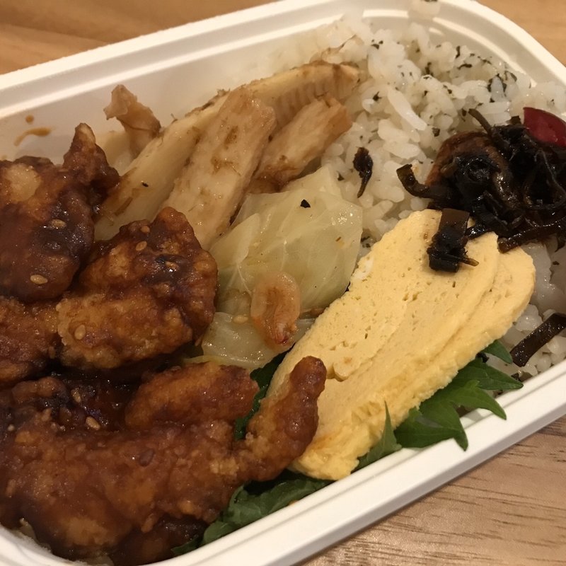無償弁当(茶割)