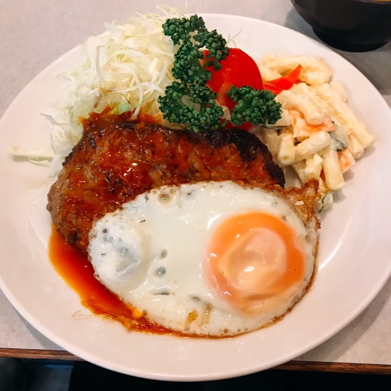 ハンバーグ(キッチンふるはし)