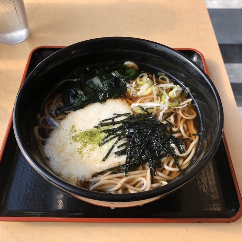 山かけそば(名代 箱根そば 成城学園前店)