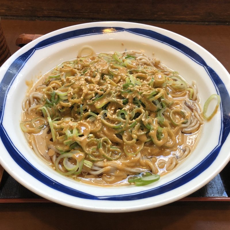 冷やしねりごまそば(そば処 信州屋 渋谷店)