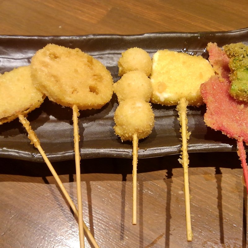 串カツ盛り合わせ(とりいちず 大久保店)