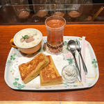 フレンチトーストセット(cafe AALIYA)