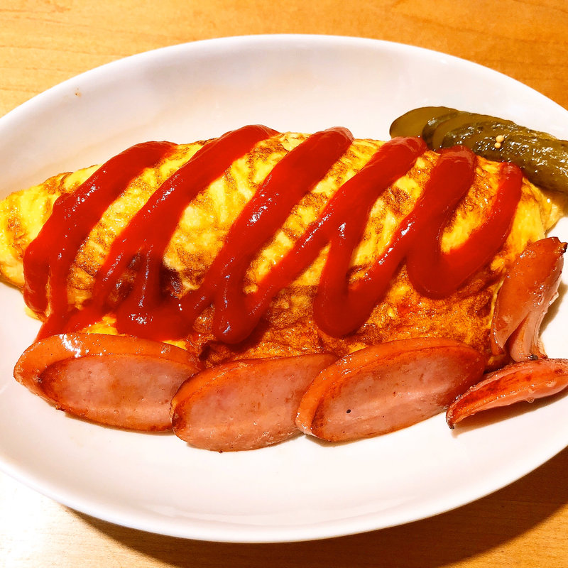 オムライス(ドリンクセット)(逃現郷 )