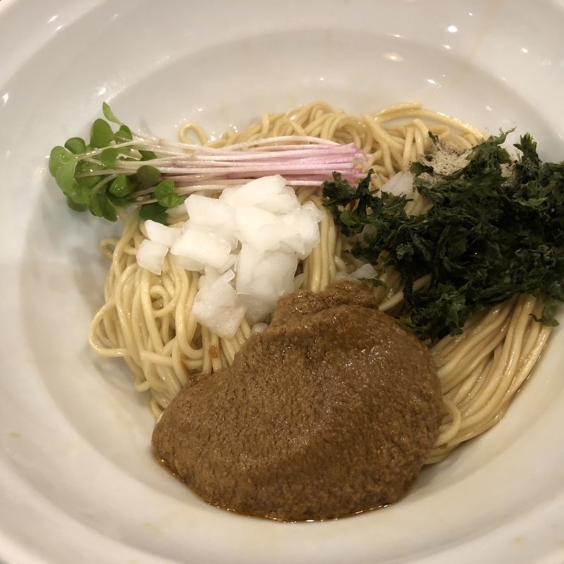 イカワタの和え玉(丿貫 （ヘチカン）)