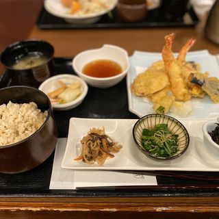 天ぷら定食(おばんざい ふじまさ)