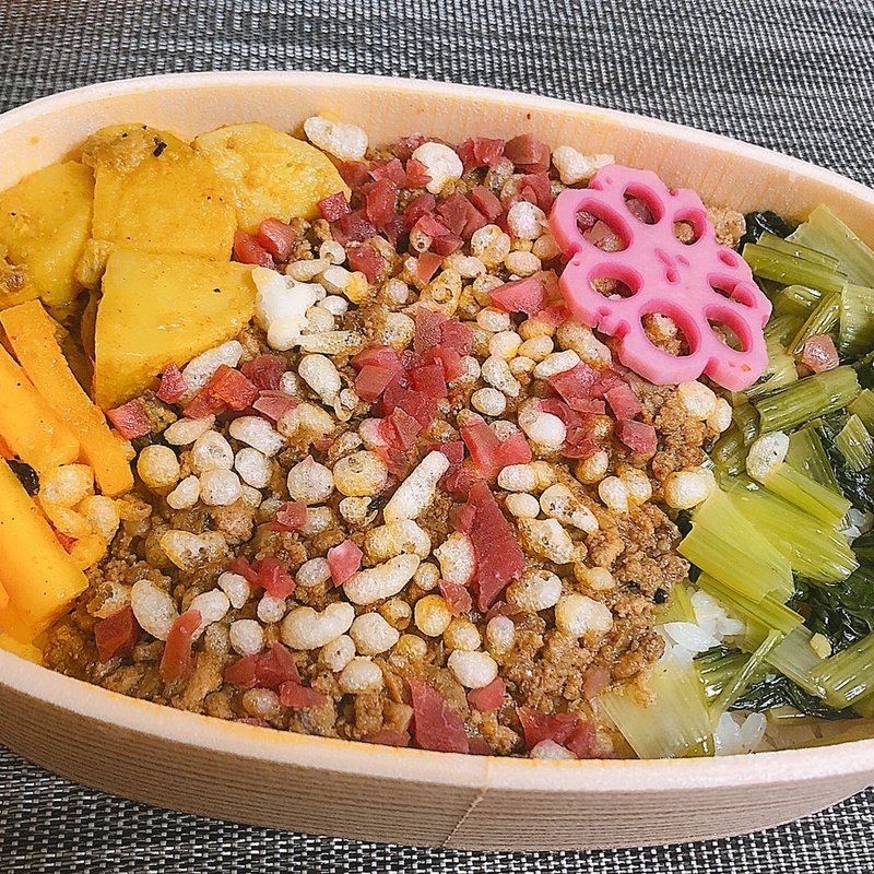 スパイスわっぱめし(紀州南高梅)(スパイスカレー43 （Spice curry 43）)