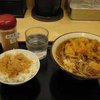 かき揚げそば(そばよし)