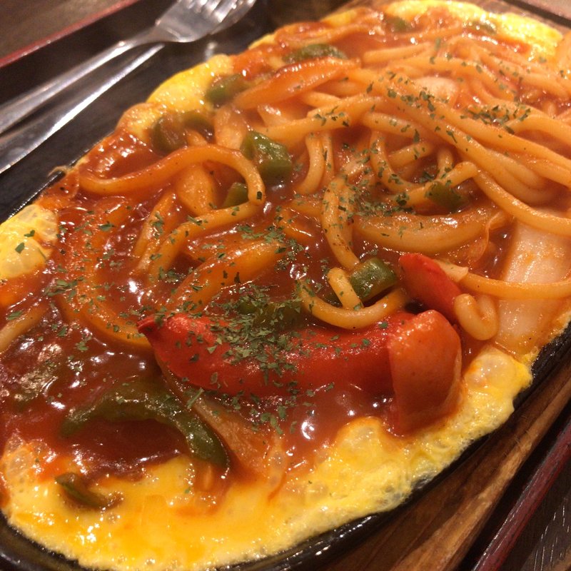 鉄板ナポリタン(やぶ屋 錦1号店 )