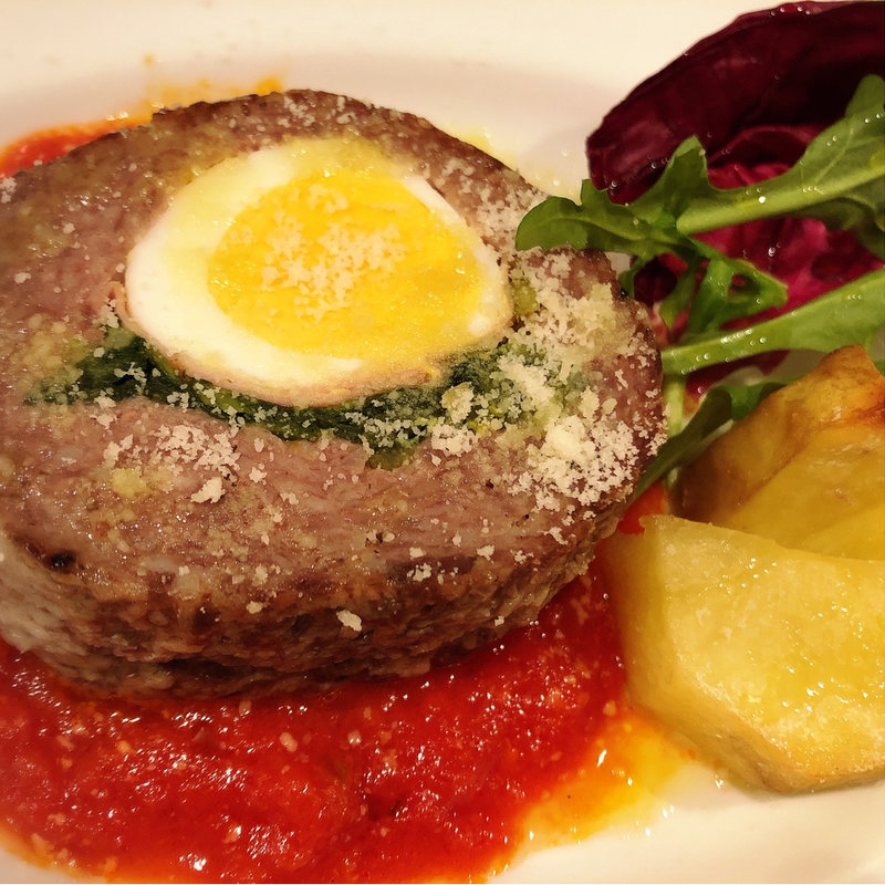 スコッチエッグ(北浜バールこにし )