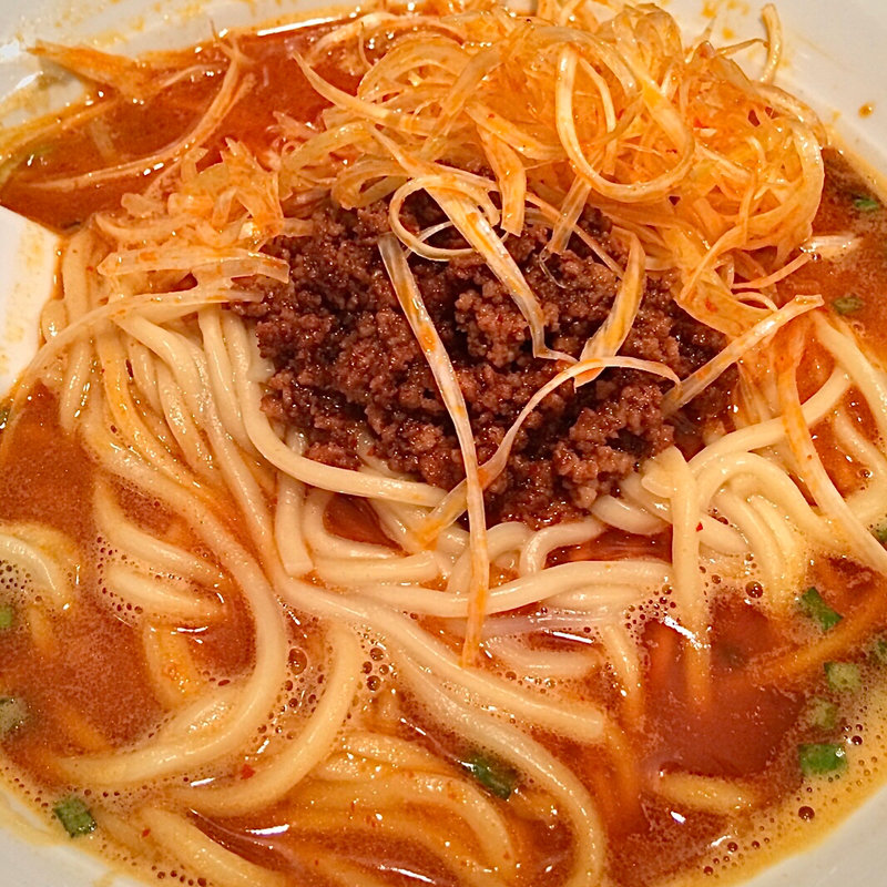 地獄の超激辛ラーメン(大勝軒まるいち　新宿店)