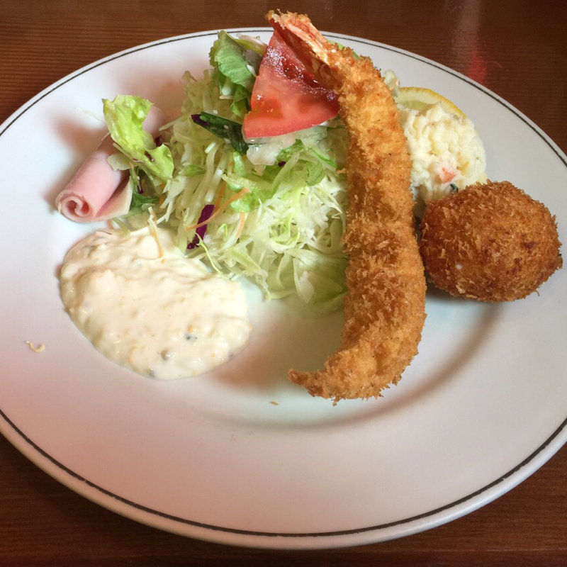 エビセット(洋食の赤ちゃん)