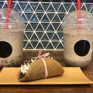 ほうじ茶ラテ(蓬莱堂)