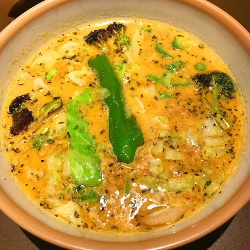 納豆挽肉カリー(SOUP CURRY KING セントラル)