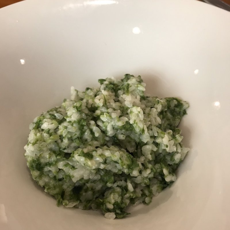 あおさのリゾット(ＴＥＲＭＡＬＥ （テルマーレ）)