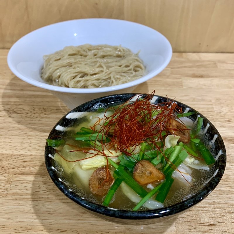 限定　牛モツつけそば　漬け卵黄ご飯セット(中華そば ユー リー （中華そば You Lee）)