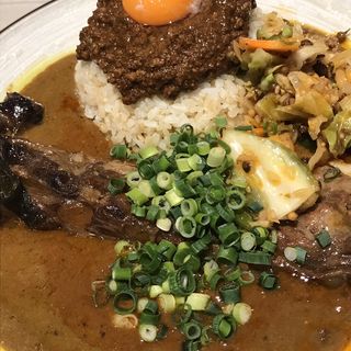 Mix キーマ、豚、中華アチャール、カスリメティ(吉田カレー  )