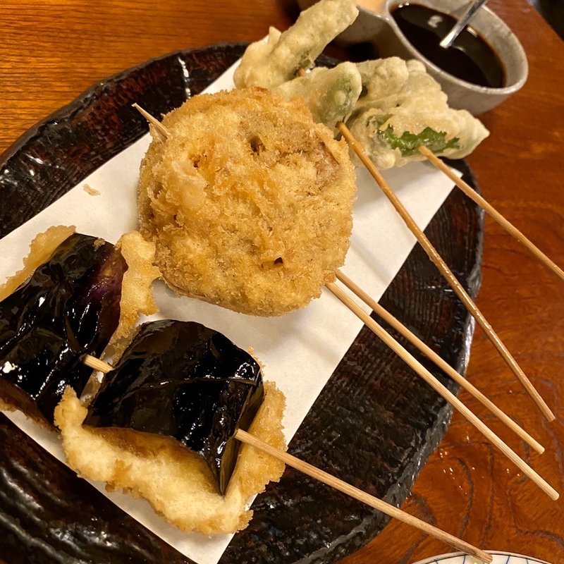 串揚げ（一本）(田舎茶屋)
