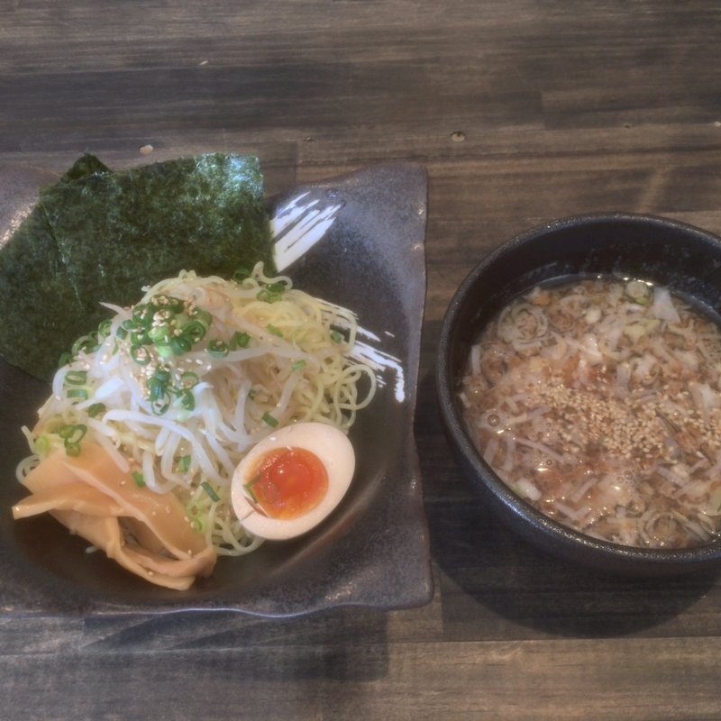 醤油つけ麺(つけ麺ろっぷ)
