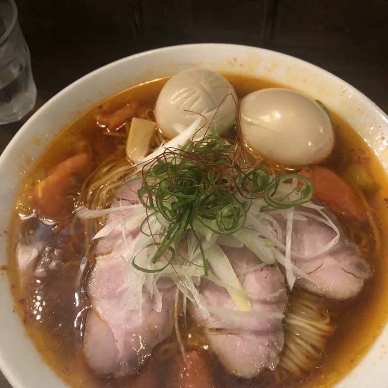 辛トマトラーメン(ラーメン ラカン)