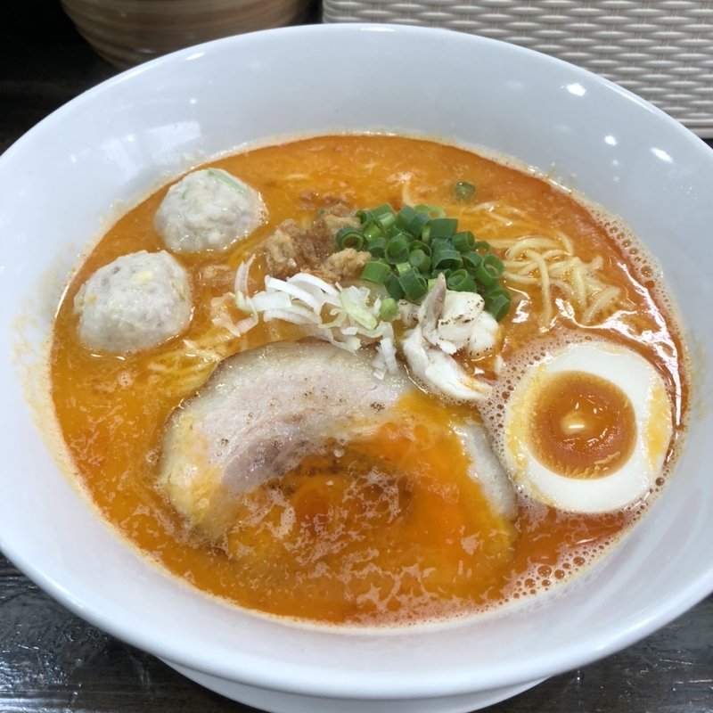 辛い鯛ラーメン(ラーメン晃煇)