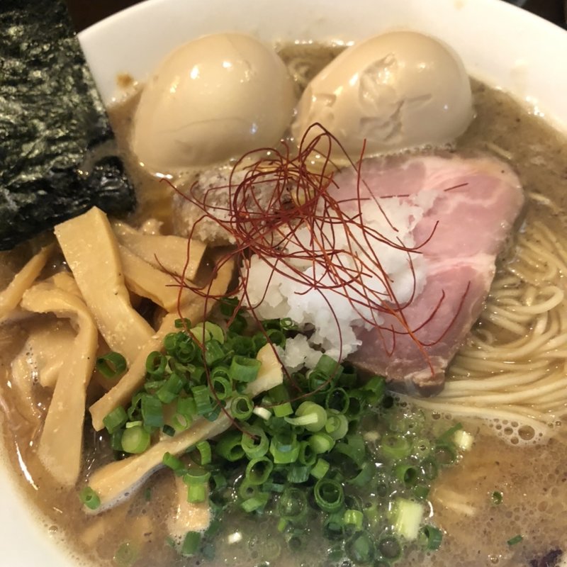 秋刀魚ラーメン(ラーメン ラカン)