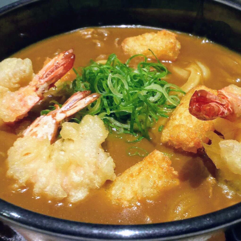 海老じゃがカレーうどん(讃岐屋 雅次郎 )