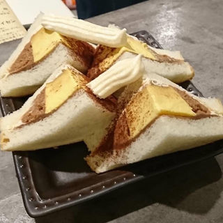 モンブランプリンサンド(スケマサコーヒー)