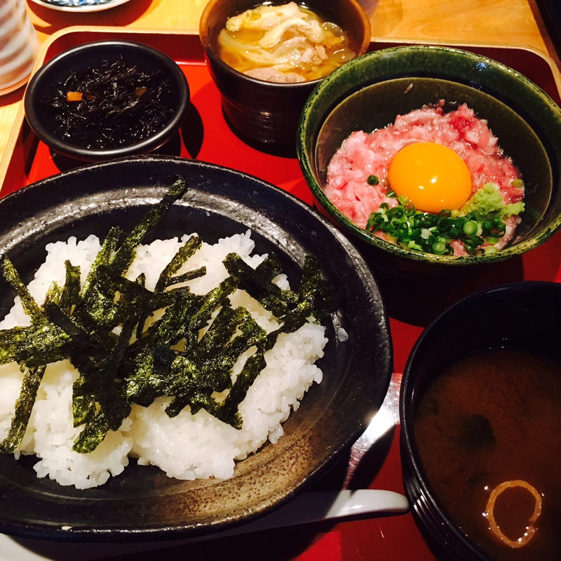 ネギトロ丼(うおじ)