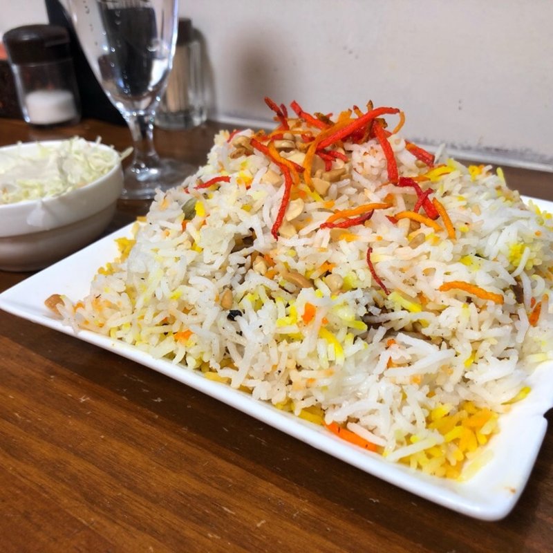 マトンビリヤニ(コルカタカフェ　ケバブ　ビリヤニ)