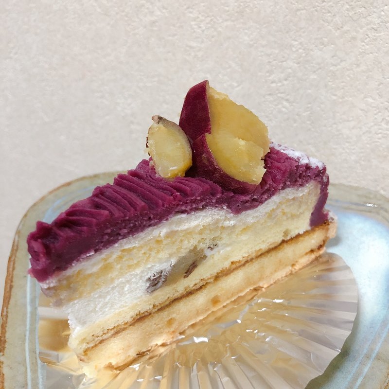 むらさき芋のタルト(芦屋ホームメイドスイーツ maman yuki)